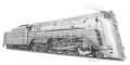 Chicago and North Western Railroad 4001 art print
