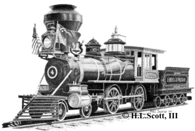 Eureka and Palisade Railroad 4 art print