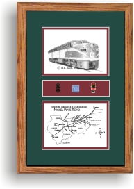 Nickel Plate Railroad 180 art print