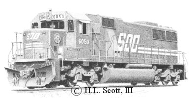 Soo Line Railroad #6050