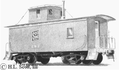 Soo Line Railroad caboose