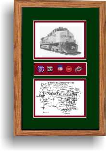 Union Pacific Railroad 5700 art print