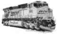 BNSF  Railroad 5890 art print