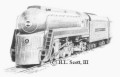 Baltimore and Ohio Railroad 5304 art print