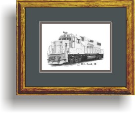 CW #810 framed style C