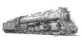 Chicago and North Western Railroad 3022 art print
