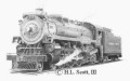 Canadian Pacific 2317 railroad art print