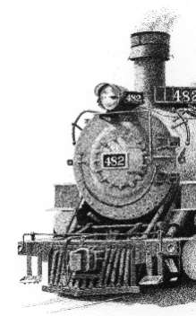 Durango and Silverton Narrow Gauge Railroad #482 art print