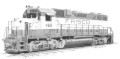 Frisco Railroad 460 art print