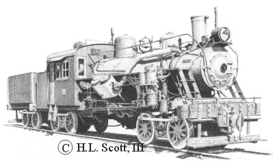 HEISLER locomotive #91