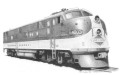 Illinois Central Railroad 4003 art print