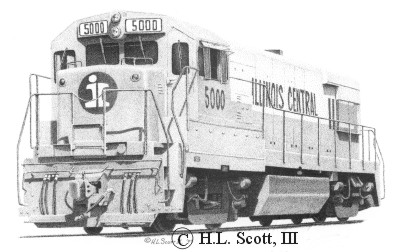 Illinois Central Railroad #5000