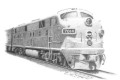 Missouri Pacific Railroad 7014 art print