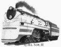 Milwaukee Road Railroad 100 art print