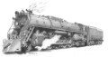 Milwaukee Road Railroad 261 art print