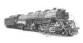 Northern Pacific Railway 5000 art print