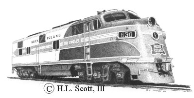 Rock Island Railroad 630