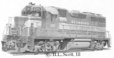 Seaboard  Railroad #620