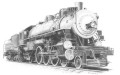 Southern Pacific Railroad 2472 art print