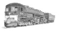 Southern Pacific 4264 art print