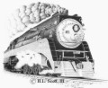 sothern Pacific Railroad 4449 Daylight art print