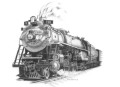 Spokane, Portland and Seattle Railroad 700 art pintt