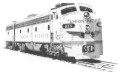 Union Pacific 933 railroad art print
