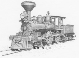Virginia and Truckee Railroad 11 art print