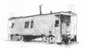 Western Pacific Railrota caboose art print